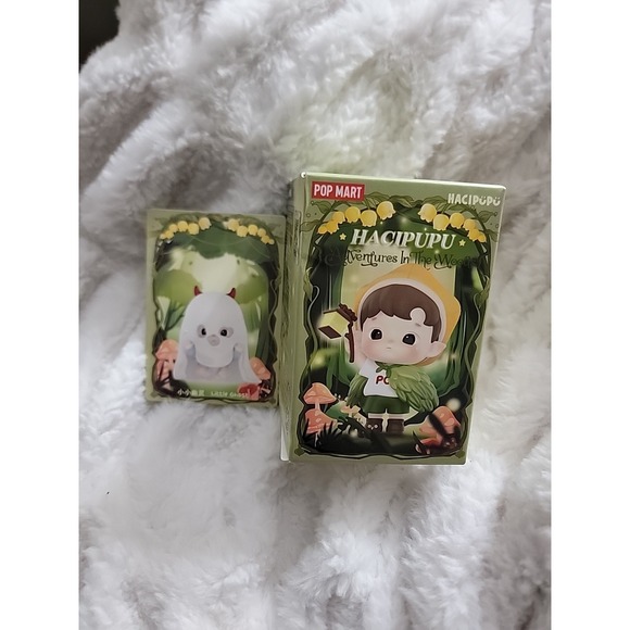 Pop Mart Hacipupu Adventures In The Woods Little Ghost Figure Anime Popmart New - Picture 2 of 7